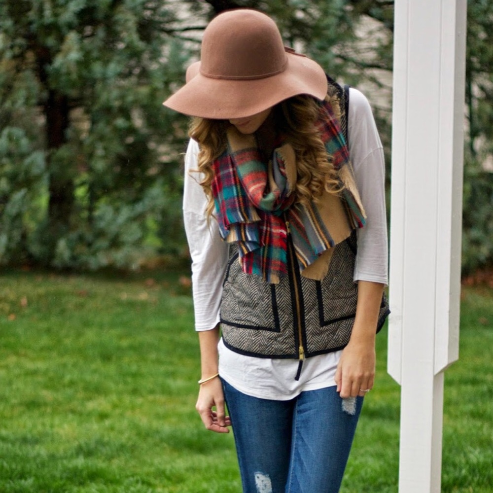 Herringbone Puff Vest - image 6
